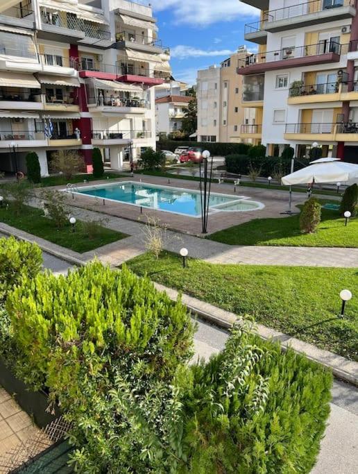 Jimmy'S Pool Apartment Peraía Dış mekan fotoğraf
